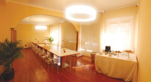 Sala di Rienzo meeting welcome coffee